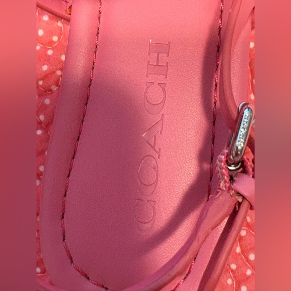 Authentic Coach Sandals size 5.5 pretty pink - Picture 4 of 5